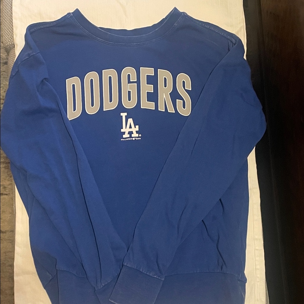 Blue Dodgers Sweater